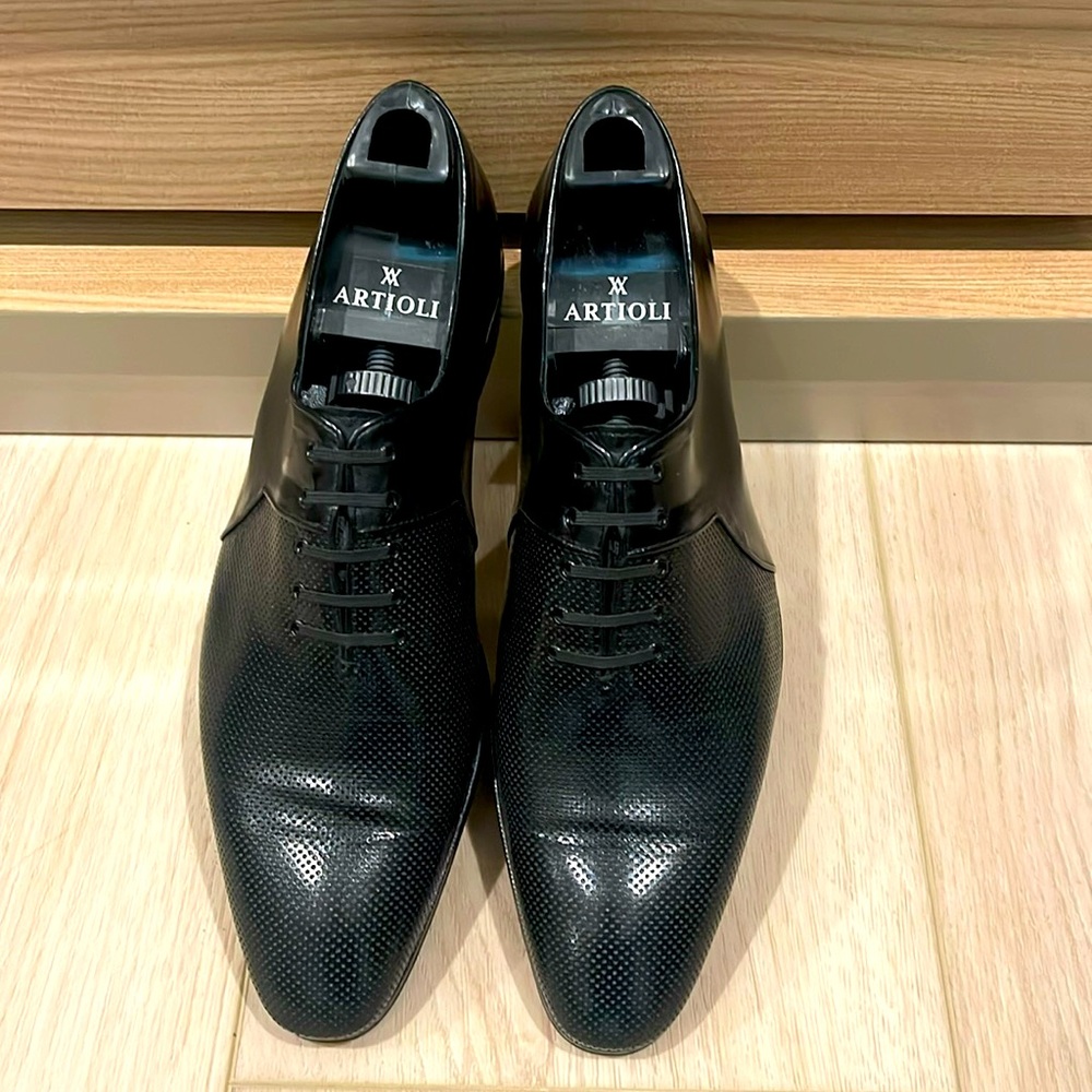 Artioli Italian handmade men’s dress shoes .